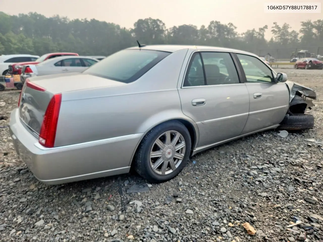 2008 Cadillac Dts VIN: 1G6KD57Y88U178817 Lot: 61351706