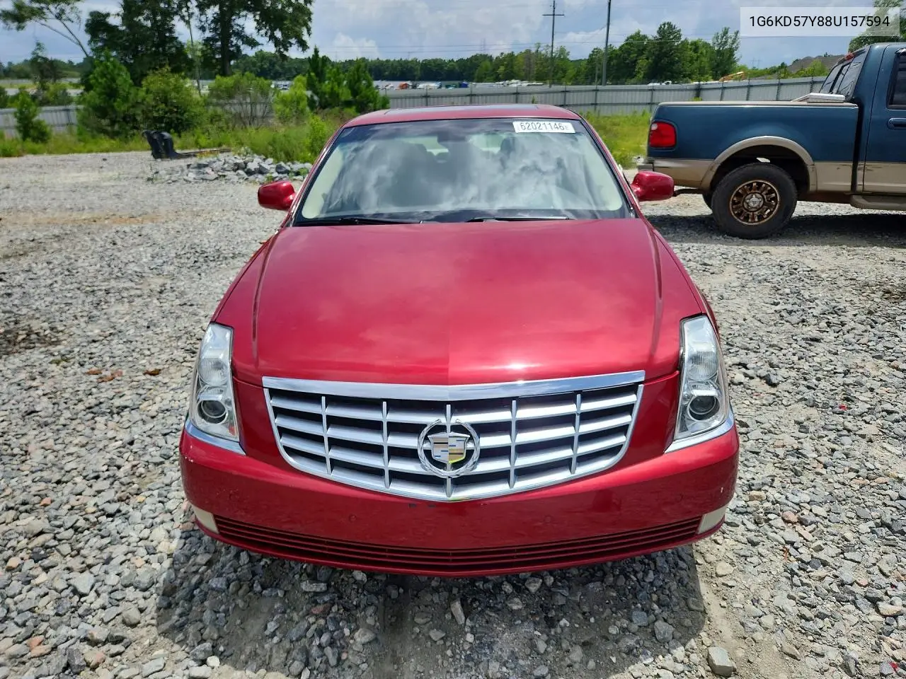 2008 Cadillac Dts VIN: 1G6KD57Y88U157594 Lot: 62021146