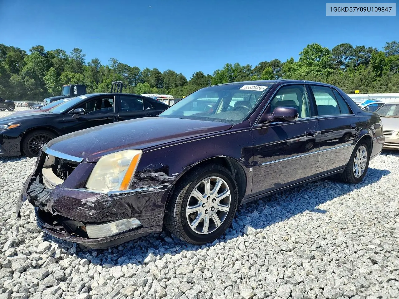 2009 Cadillac Dts VIN: 1G6KD57Y09U109847 Lot: 55920386