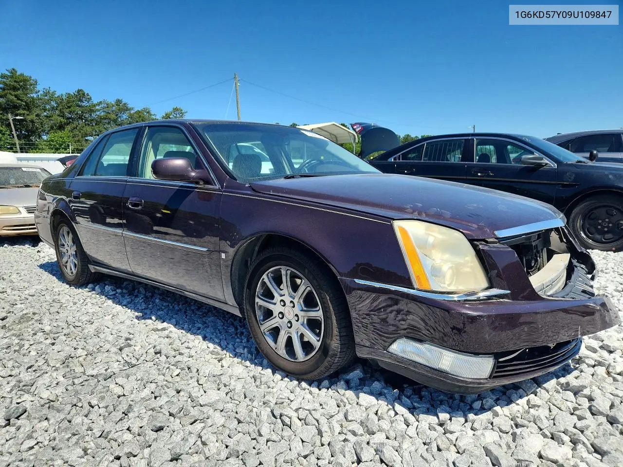 2009 Cadillac Dts VIN: 1G6KD57Y09U109847 Lot: 55920386