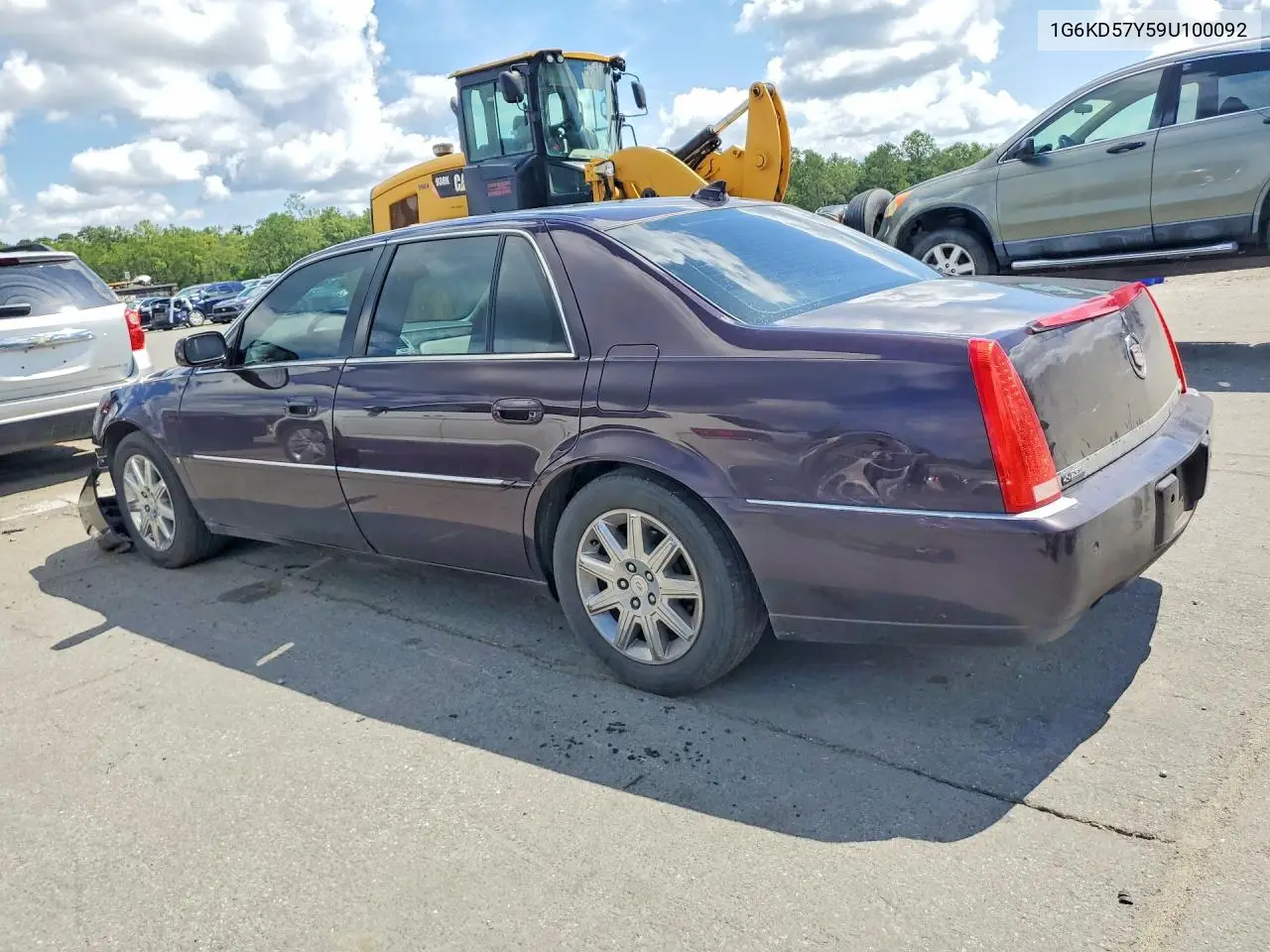 2009 Cadillac Dts VIN: 1G6KD57Y59U100092 Lot: 58826536