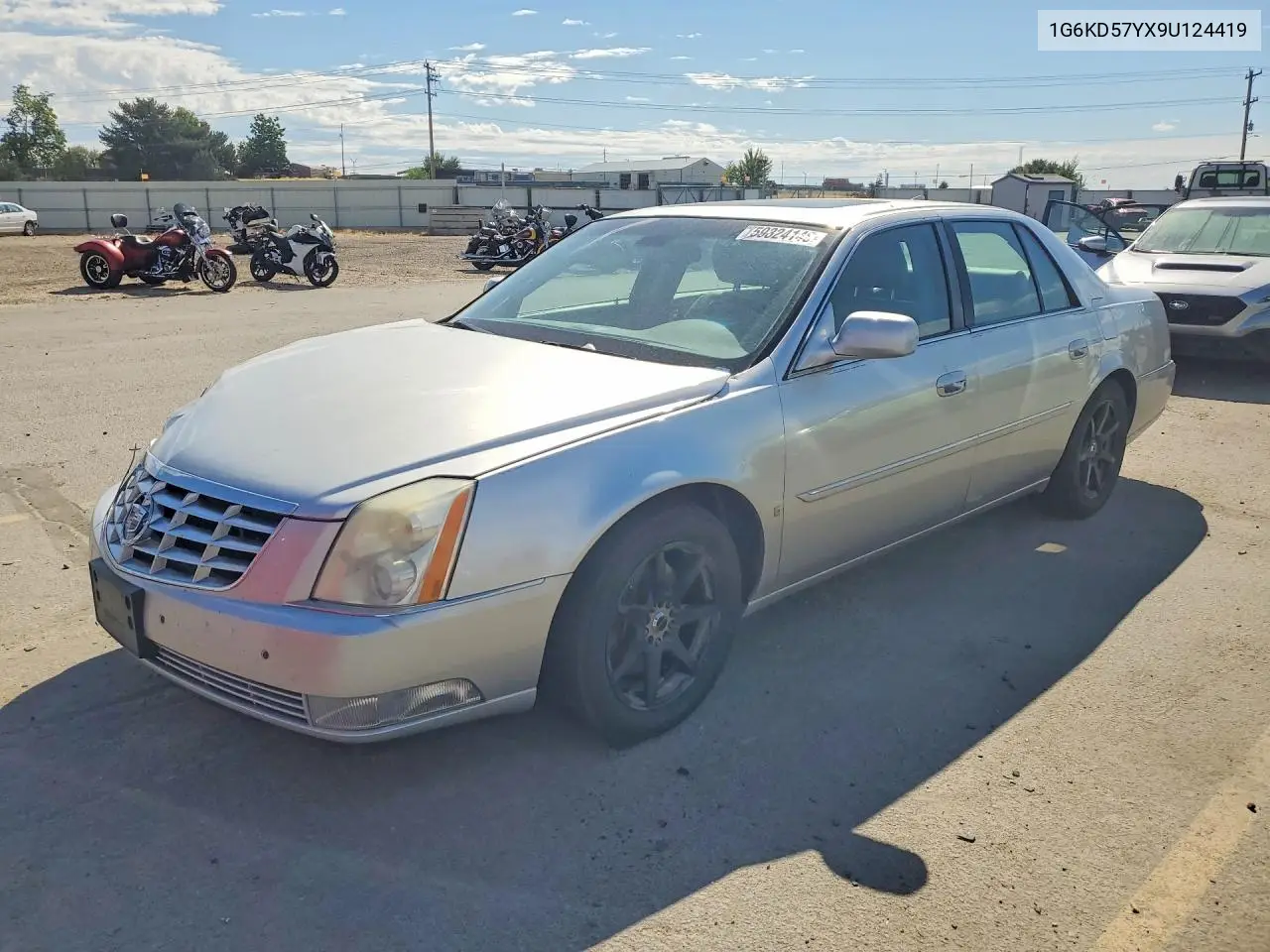 2009 Cadillac Dts VIN: 1G6KD57YX9U124419 Lot: 59324146