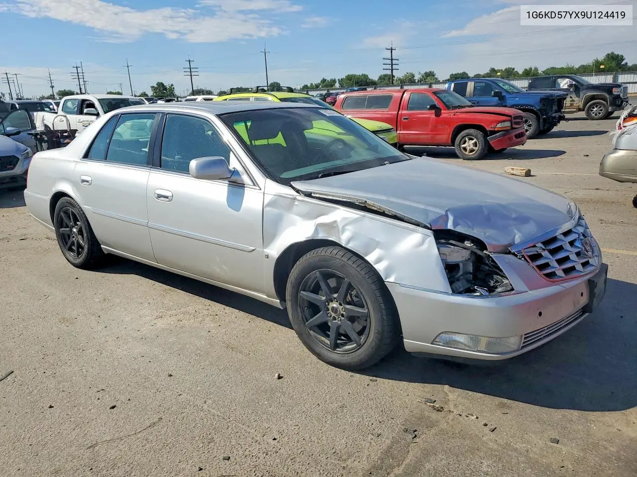 2009 Cadillac Dts VIN: 1G6KD57YX9U124419 Lot: 59324146