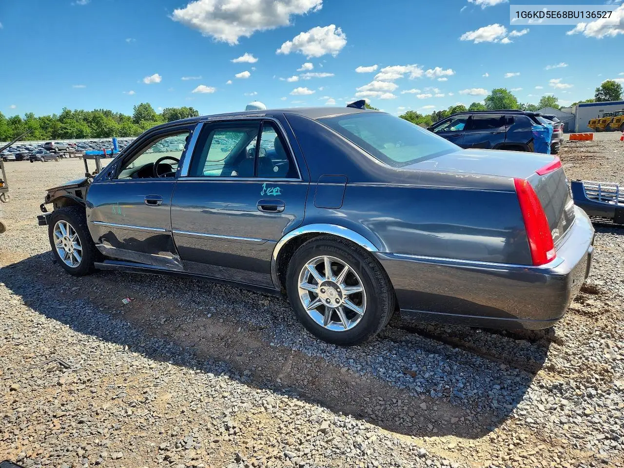 2011 Cadillac Dts Luxury Collection VIN: 1G6KD5E68BU136527 Lot: 57168006