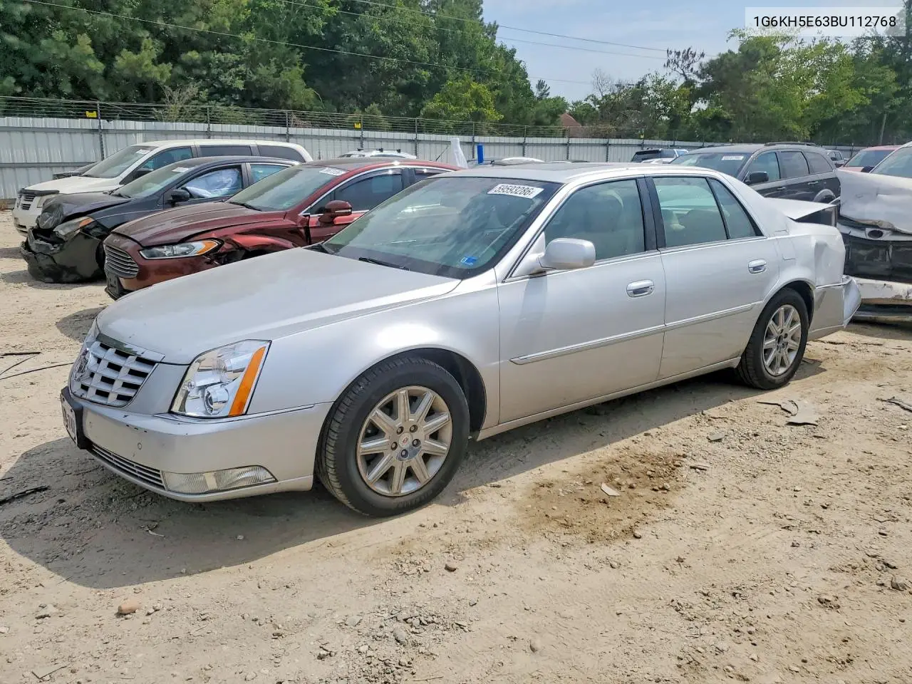2011 Cadillac Dts Premium Collection VIN: 1G6KH5E63BU112768 Lot: 59593286