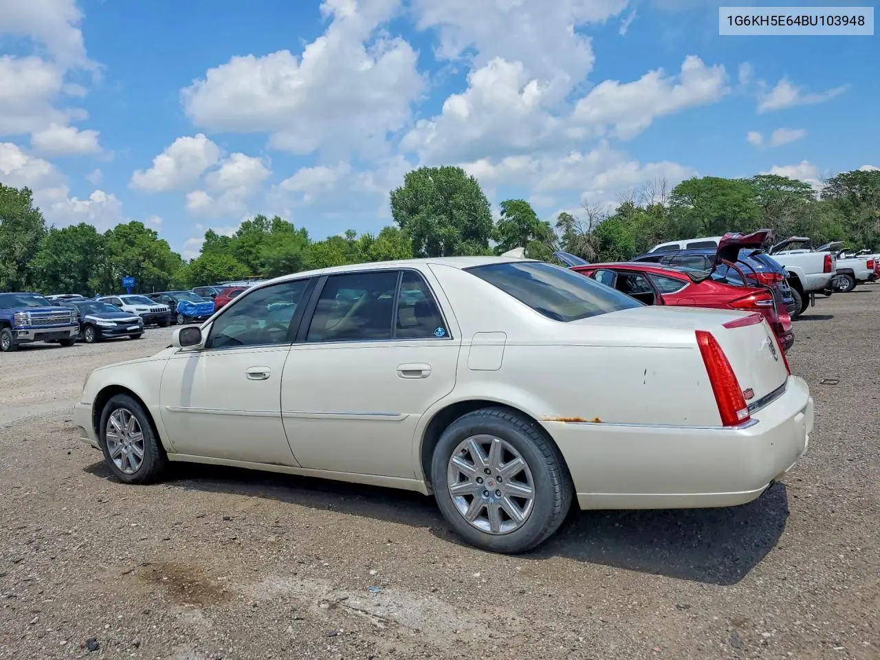 2011 Cadillac Dts Premium Collection VIN: 1G6KH5E64BU103948 Lot: 85636575