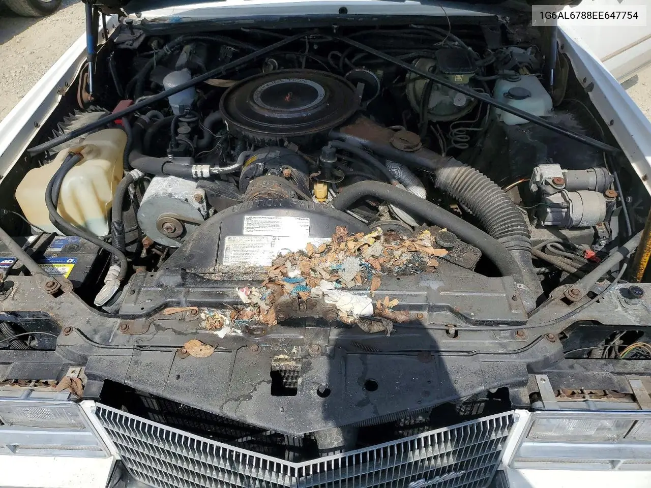 1984 Cadillac Eldorado Biarritz VIN: 1G6AL6788EE647754 Lot: 52603816