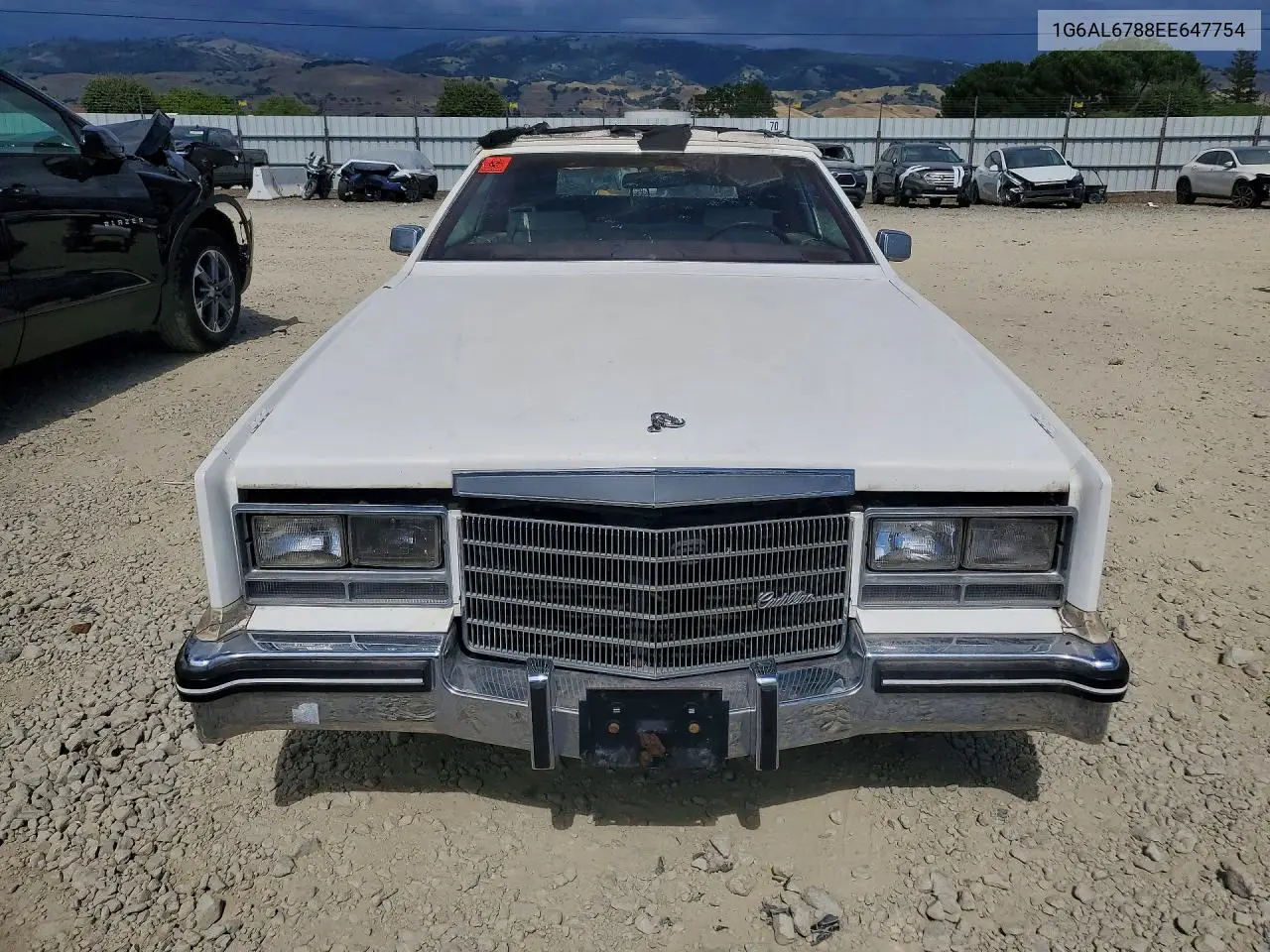 1984 Cadillac Eldorado Biarritz VIN: 1G6AL6788EE647754 Lot: 52603816
