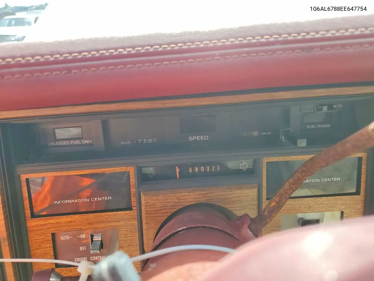 1984 Cadillac Eldorado Biarritz VIN: 1G6AL6788EE647754 Lot: 52603816