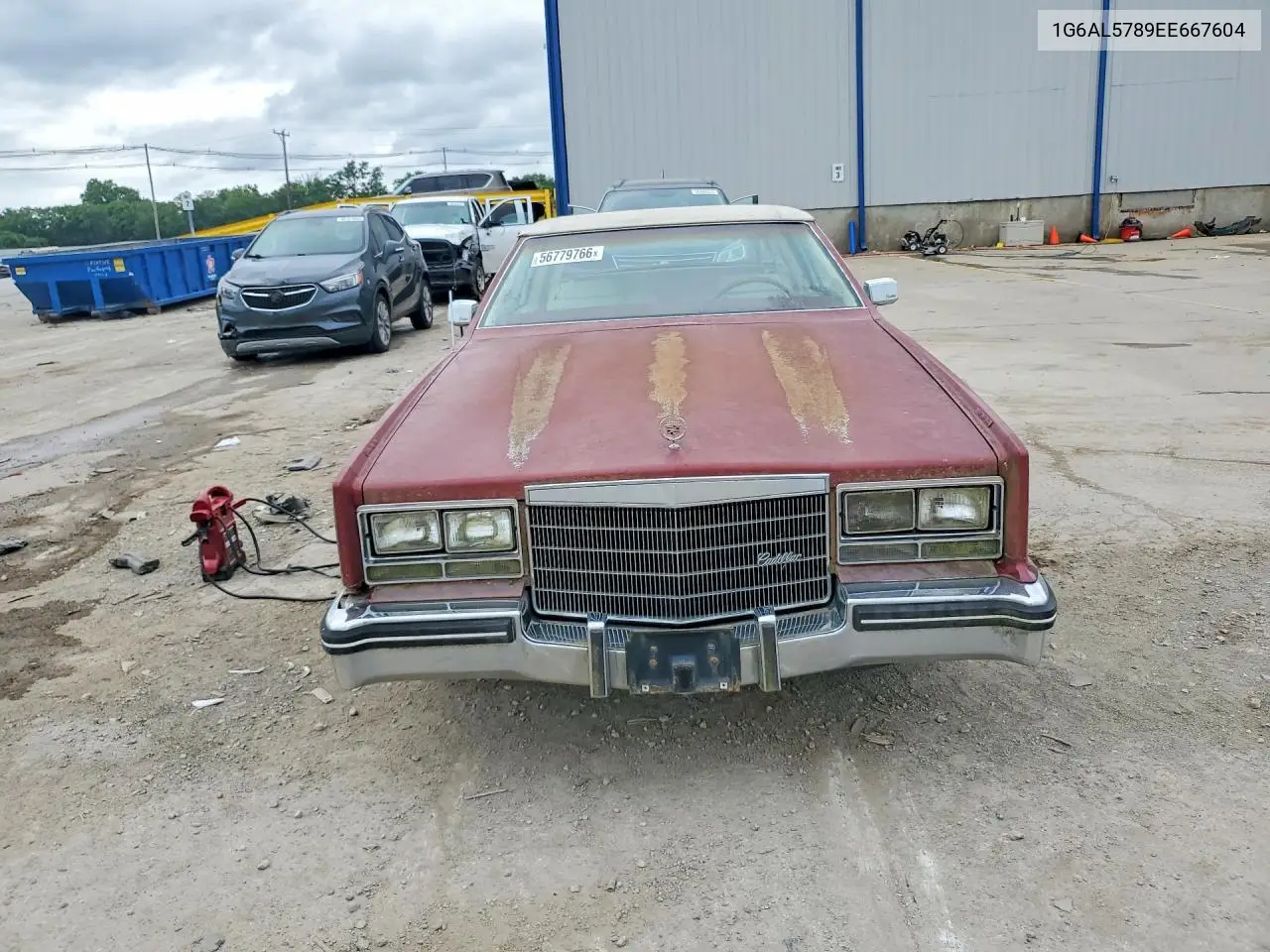 1984 Cadillac Eldorado VIN: 1G6AL5789EE667604 Lot: 56779766