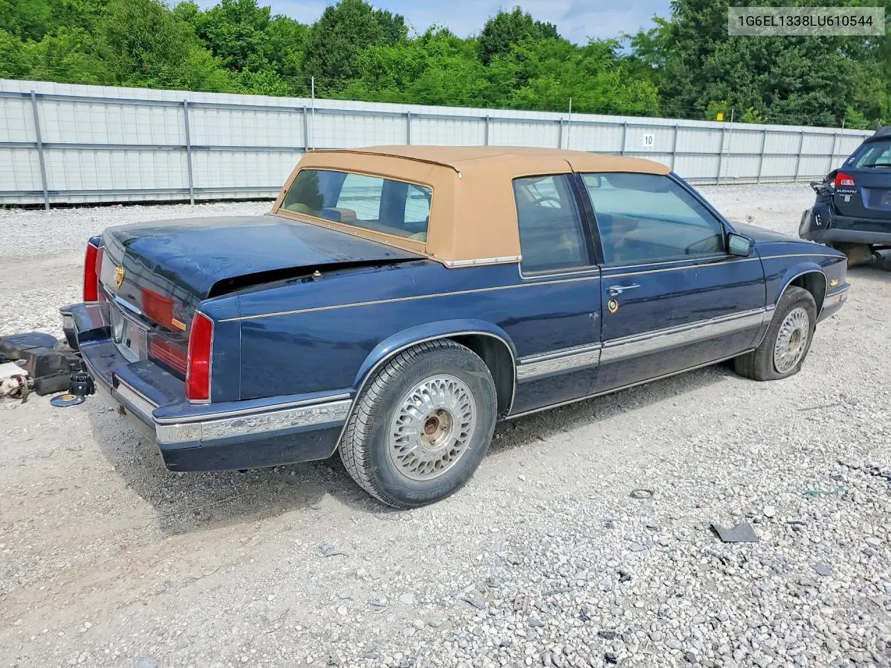1990 Cadillac Eldorado VIN: 1G6EL1338LU610544 Lot: 56144236