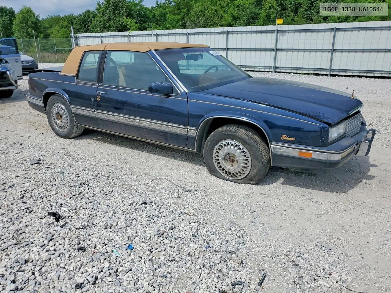 1990 Cadillac Eldorado VIN: 1G6EL1338LU610544 Lot: 56144236