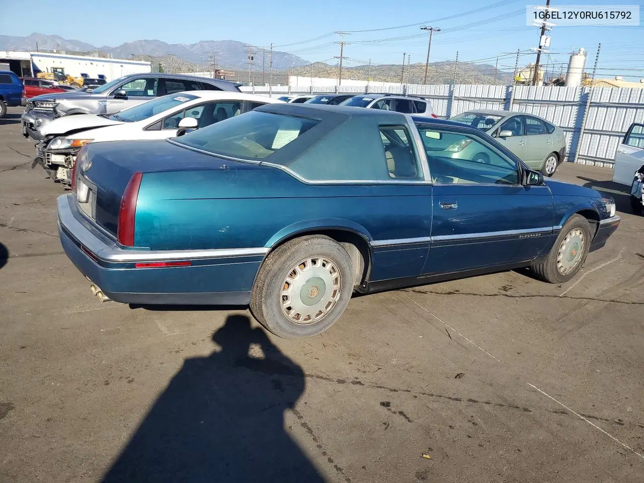 1994 Cadillac Eldorado VIN: 1G6EL12Y0RU615792 Lot: 46901396