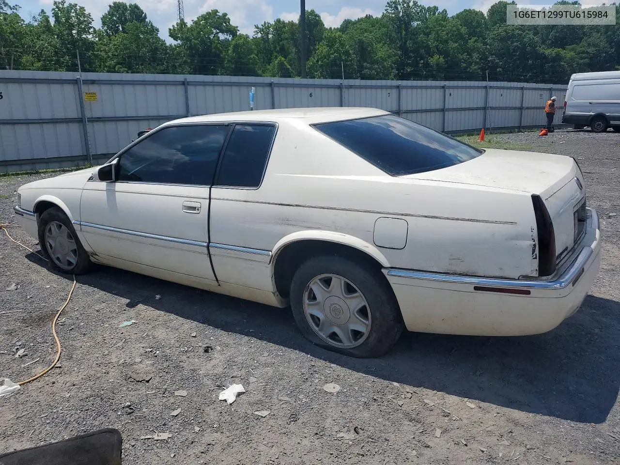 1996 Cadillac Eldorado Touring VIN: 1G6ET1299TU615984 Lot: 85772535