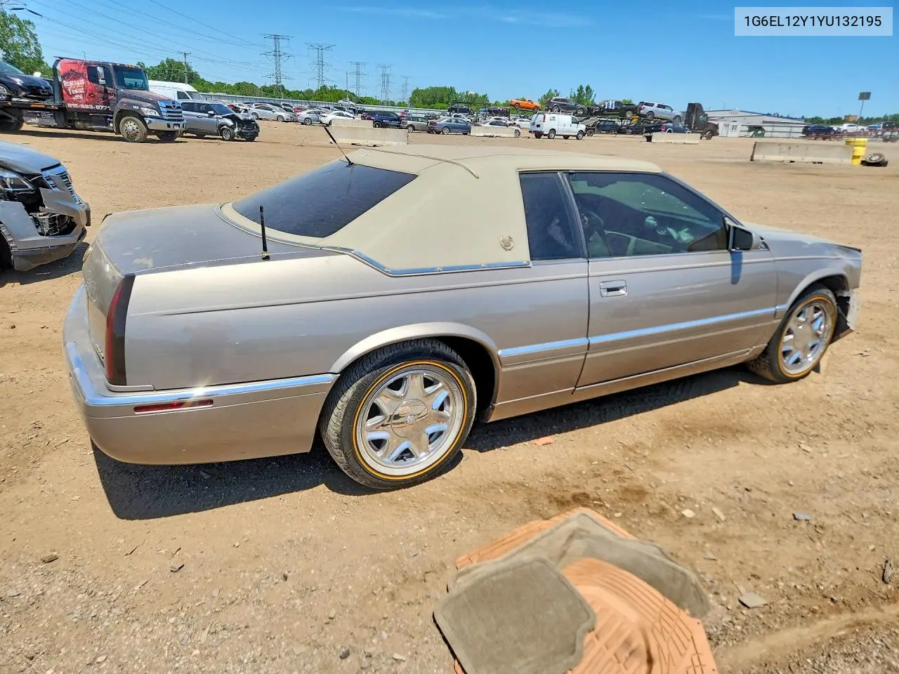 2000 Cadillac Eldorado Esc VIN: 1G6EL12Y1YU132195 Lot: 54922506