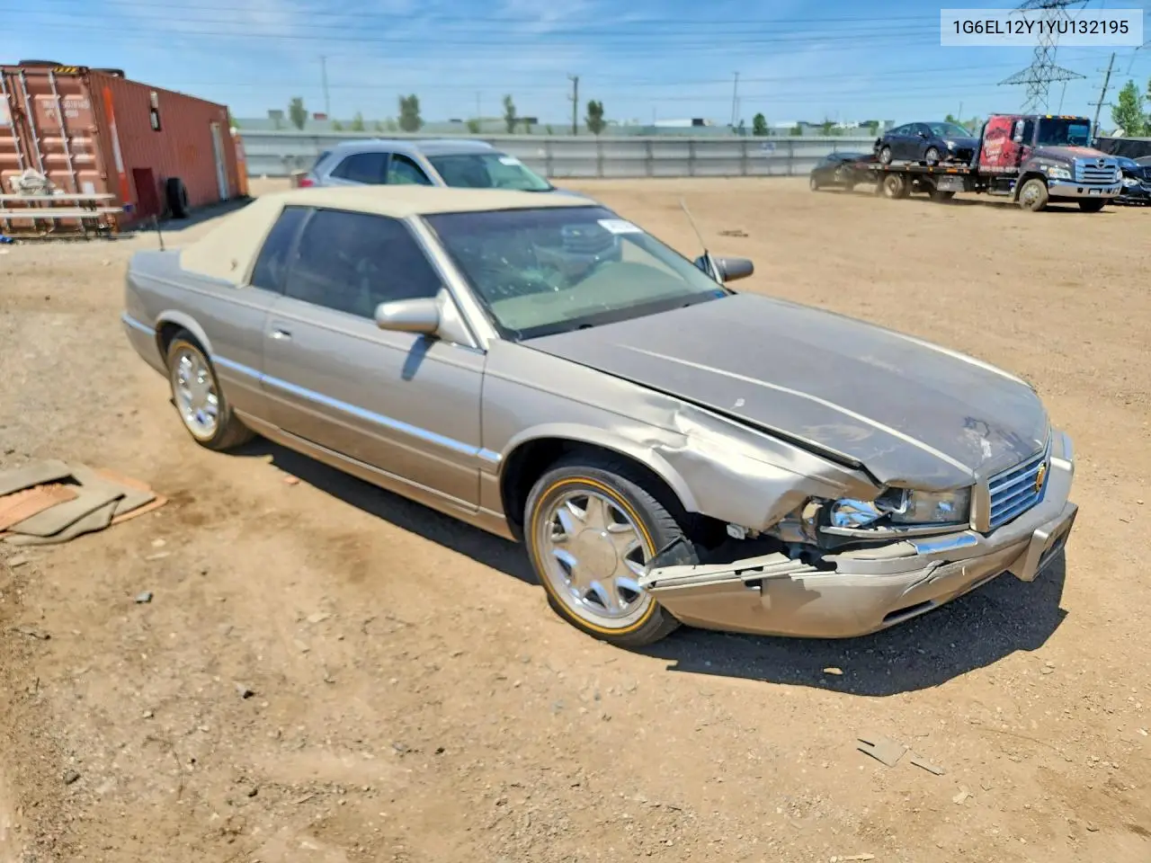 2000 Cadillac Eldorado Esc VIN: 1G6EL12Y1YU132195 Lot: 54922506