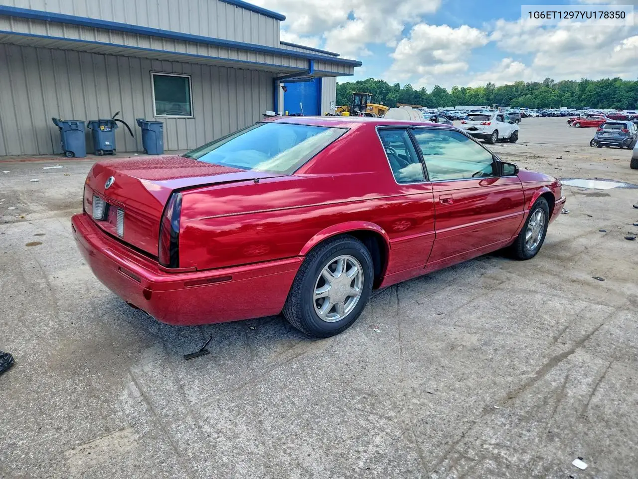 2000 Cadillac Eldorado Touring VIN: 1G6ET1297YU178350 Lot: 60301076