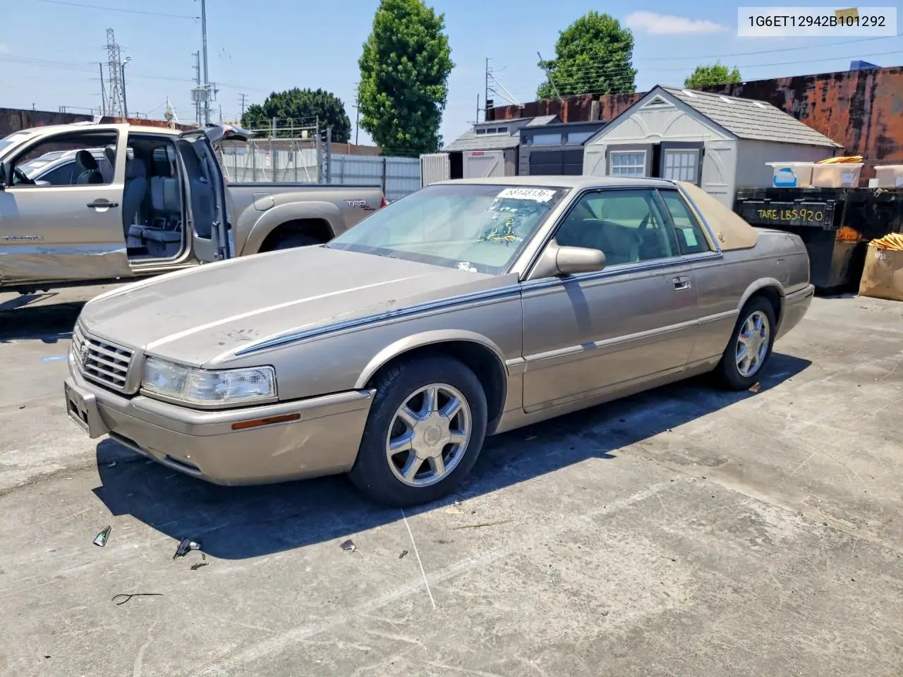 2002 Cadillac Eldorado Touring VIN: 1G6ET12942B101292 Lot: 58148136