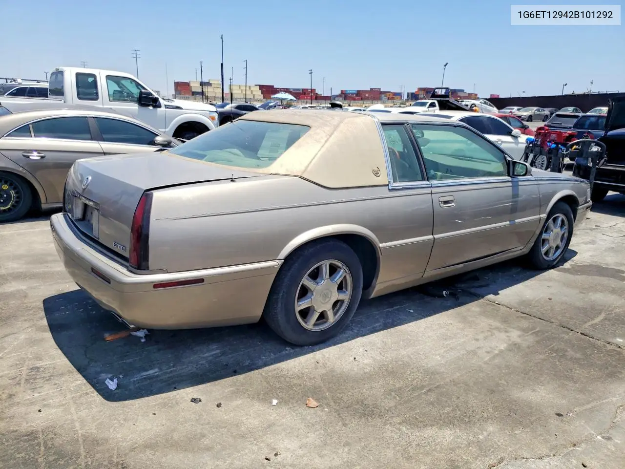 2002 Cadillac Eldorado Touring VIN: 1G6ET12942B101292 Lot: 58148136