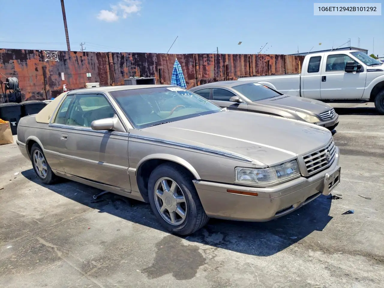 2002 Cadillac Eldorado Touring VIN: 1G6ET12942B101292 Lot: 58148136