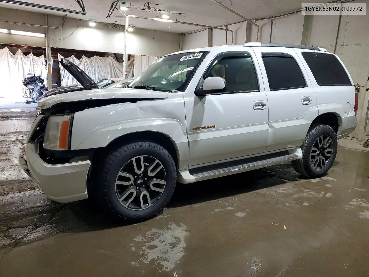 2002 Cadillac Escalade Luxury VIN: 1GYEK63N02R109772 Lot: 59958456