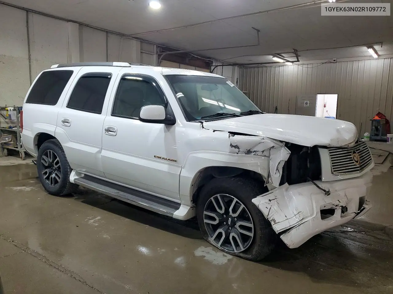 2002 Cadillac Escalade Luxury VIN: 1GYEK63N02R109772 Lot: 59958456