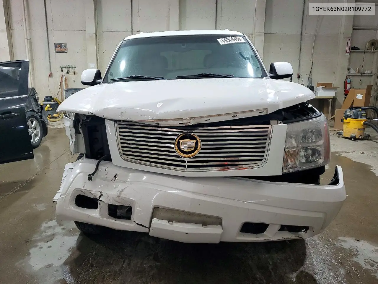 2002 Cadillac Escalade Luxury VIN: 1GYEK63N02R109772 Lot: 59958456
