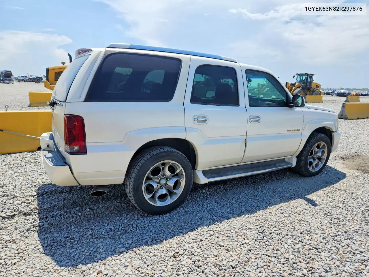 2002 Cadillac Escalade Luxury VIN: 1GYEK63N82R297876 Lot: 61200186