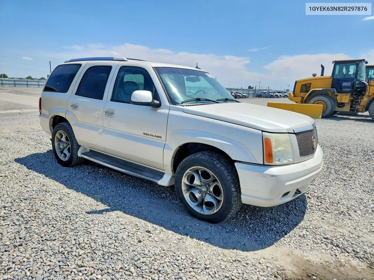2002 Cadillac Escalade Luxury VIN: 1GYEK63N82R297876 Lot: 61200186
