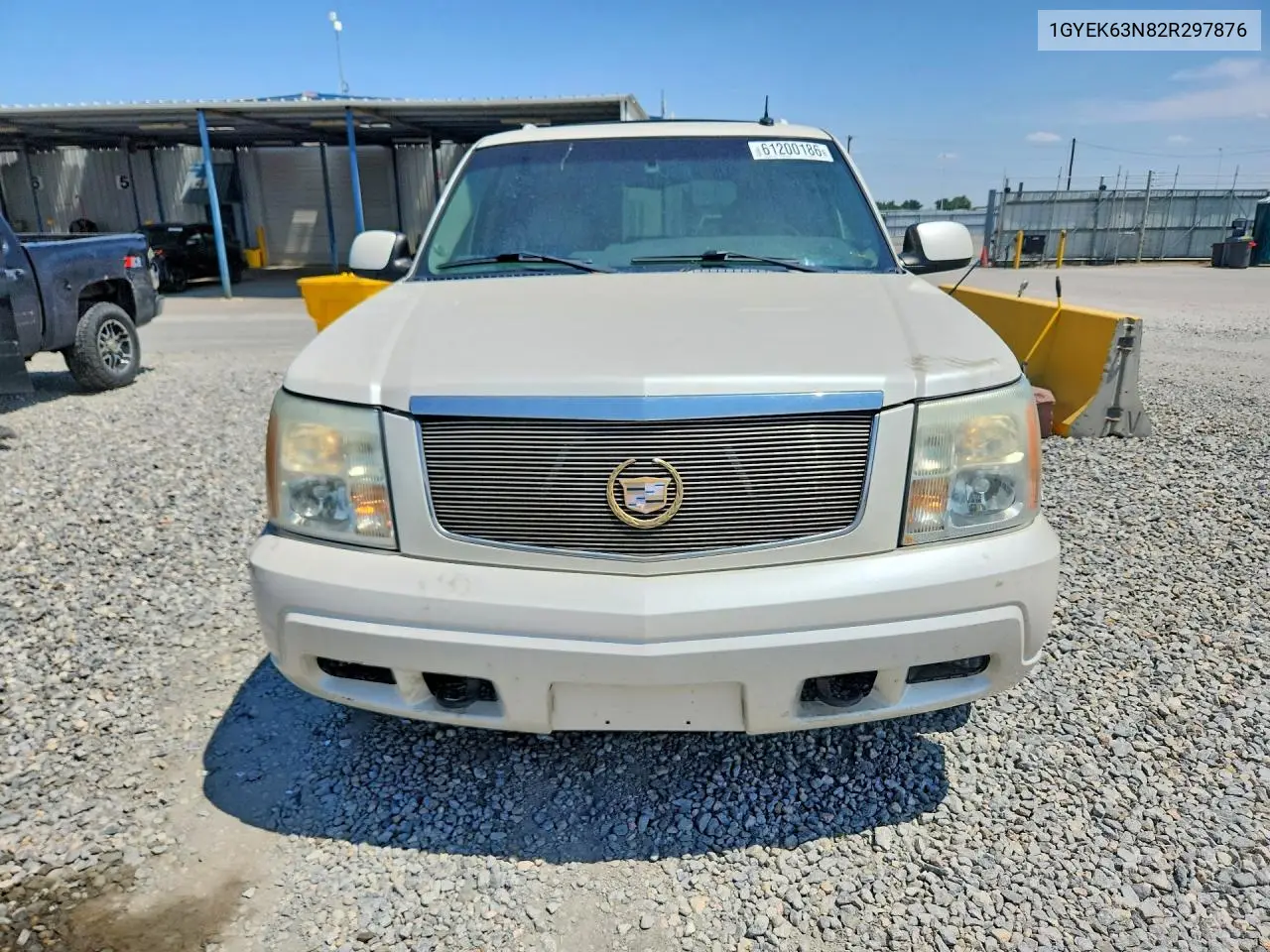 2002 Cadillac Escalade Luxury VIN: 1GYEK63N82R297876 Lot: 61200186