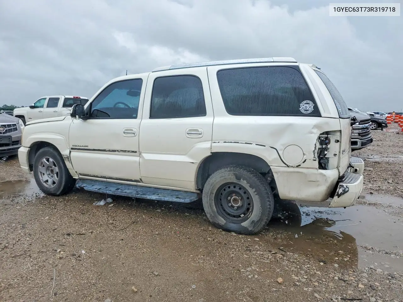 2003 Cadillac Escalade Luxury VIN: 1GYEC63T73R319718 Lot: 57247416