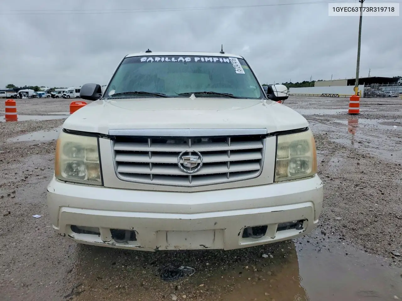 2003 Cadillac Escalade Luxury VIN: 1GYEC63T73R319718 Lot: 57247416