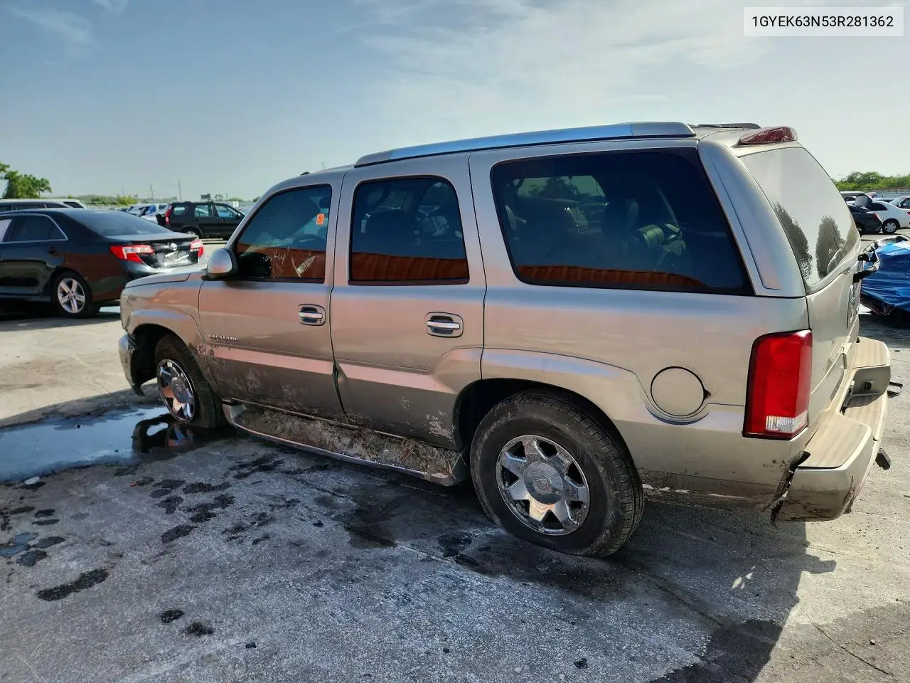 2003 Cadillac Escalade Luxury VIN: 1GYEK63N53R281362 Lot: 59880976