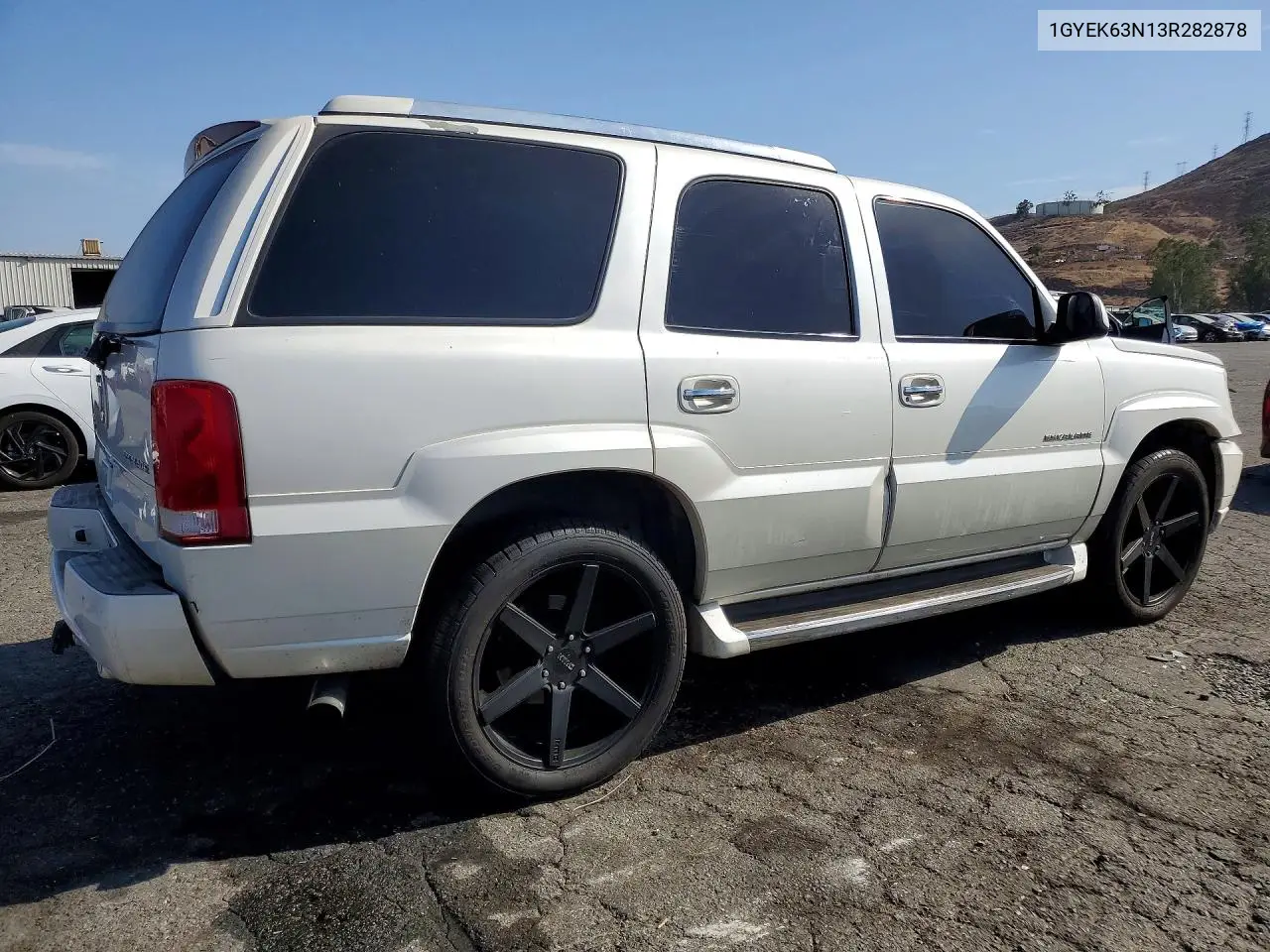 2003 Cadillac Escalade Luxury VIN: 1GYEK63N13R282878 Lot: 61727686