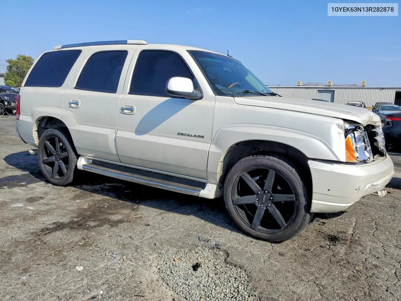 2003 Cadillac Escalade Luxury VIN: 1GYEK63N13R282878 Lot: 61727686