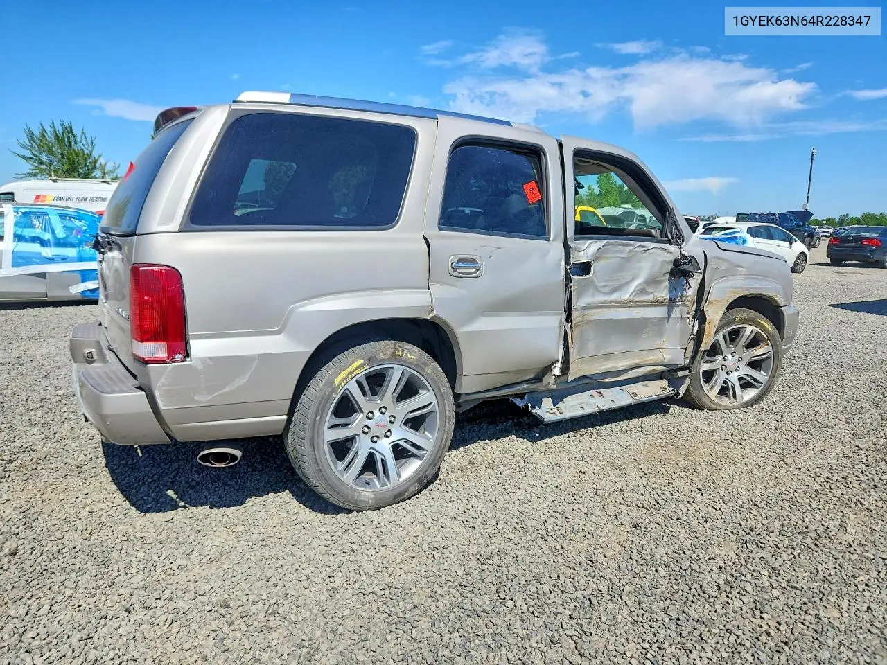 2004 Cadillac Escalade Luxury VIN: 1GYEK63N64R228347 Lot: 57839846
