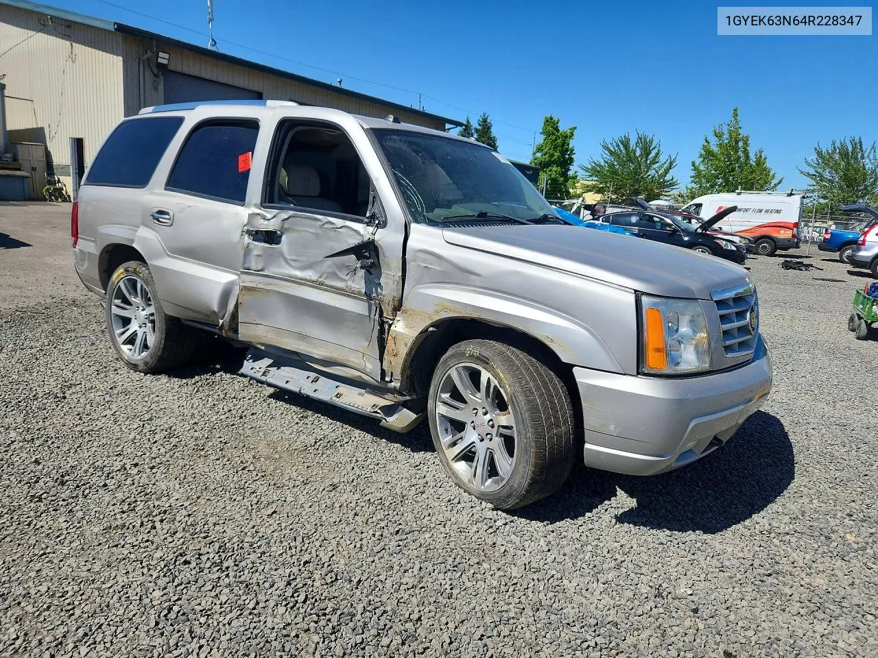 2004 Cadillac Escalade Luxury VIN: 1GYEK63N64R228347 Lot: 57839846