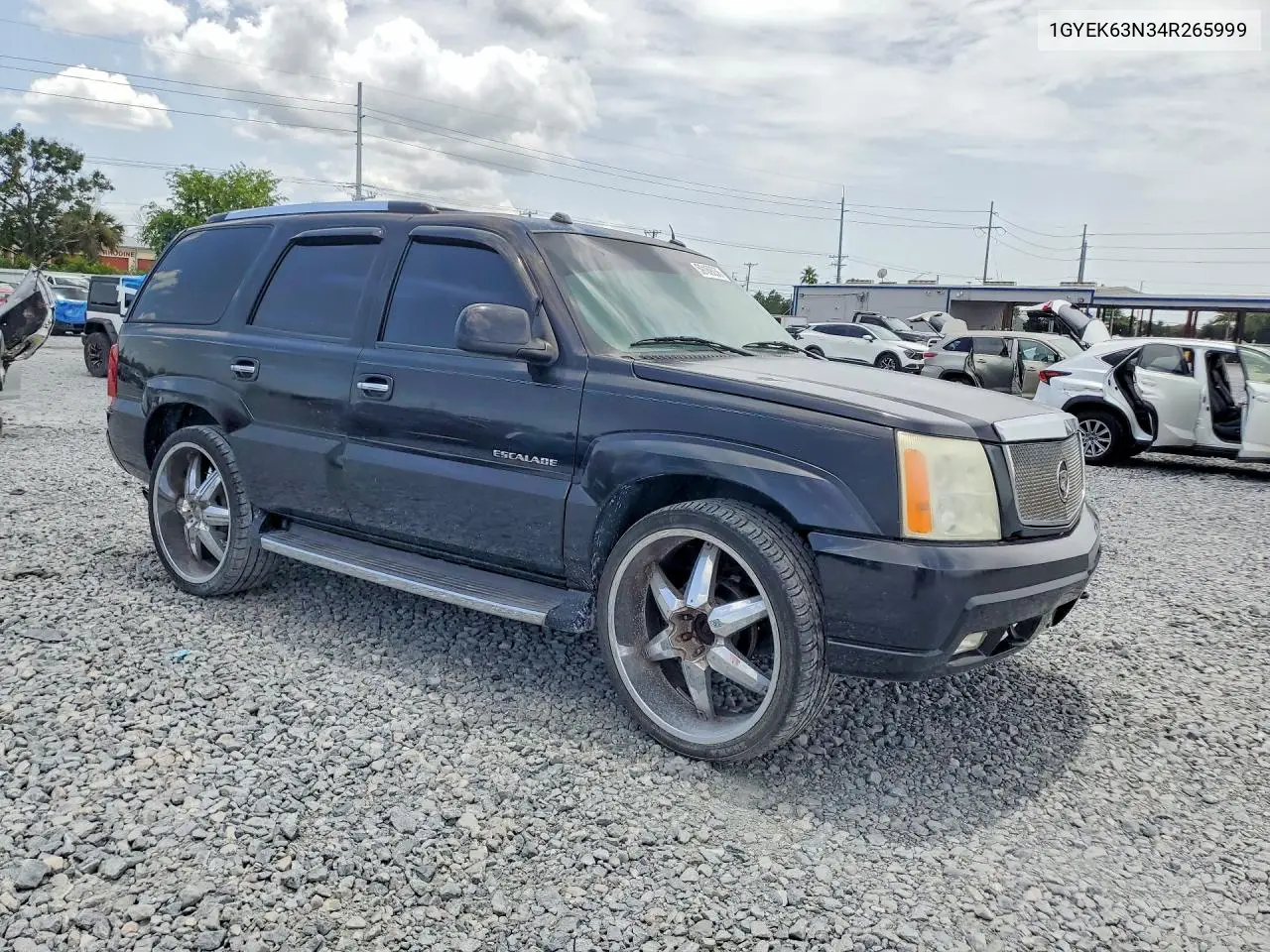 2004 Cadillac Escalade Luxury VIN: 1GYEK63N34R265999 Lot: 59169056