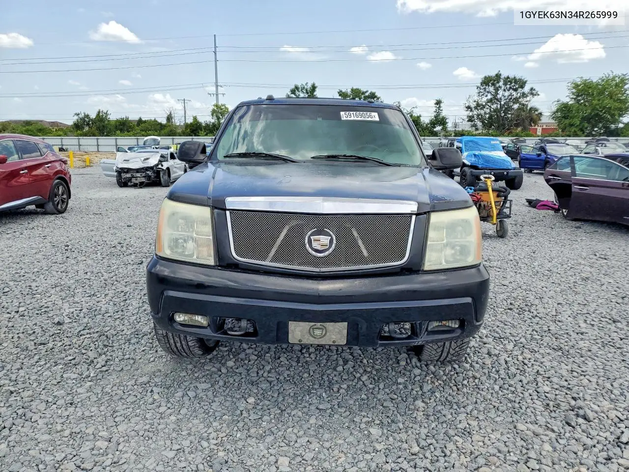 2004 Cadillac Escalade Luxury VIN: 1GYEK63N34R265999 Lot: 59169056