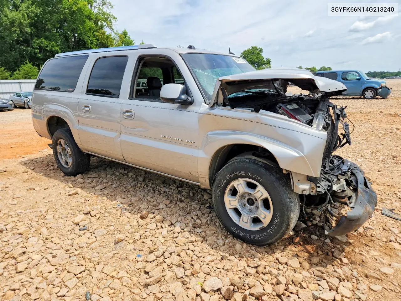 2004 Cadillac Escalade Esv VIN: 3GYFK66N14G213240 Lot: 60475236