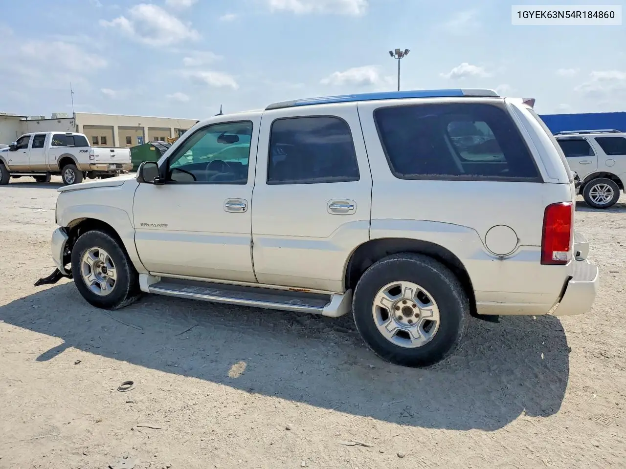2004 Cadillac Escalade Luxury VIN: 1GYEK63N54R184860 Lot: 61082046