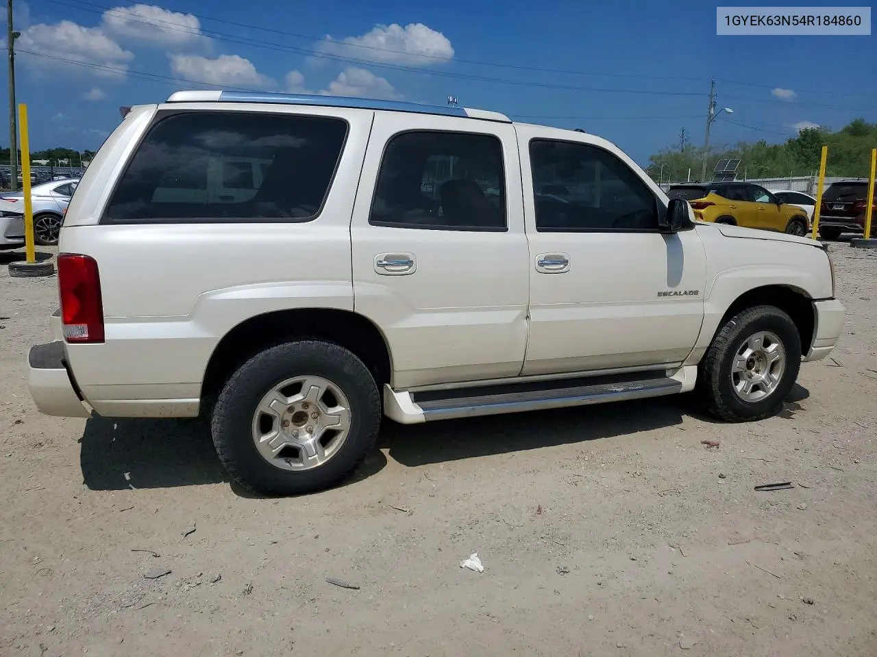 2004 Cadillac Escalade Luxury VIN: 1GYEK63N54R184860 Lot: 61082046