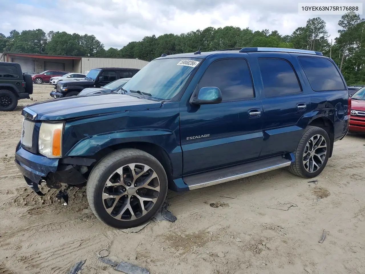 2005 Cadillac Escalade Luxury VIN: 1GYEK63N75R176888 Lot: 59868286