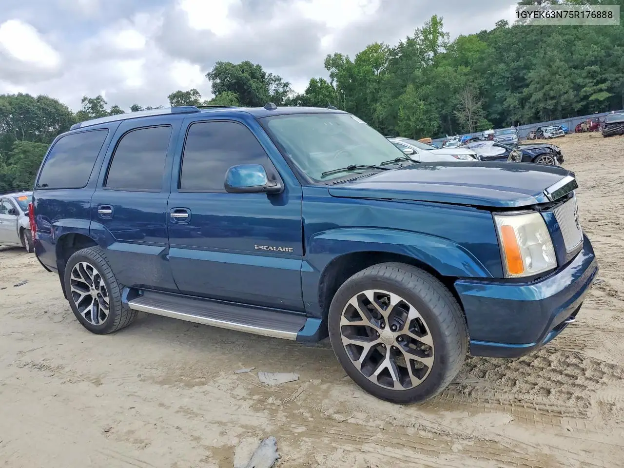 2005 Cadillac Escalade Luxury VIN: 1GYEK63N75R176888 Lot: 59868286