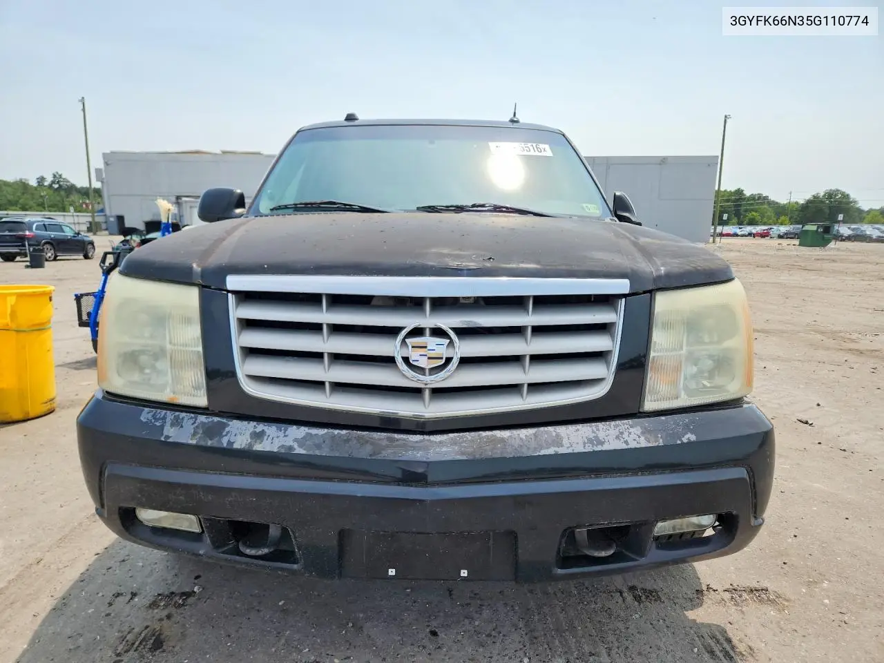 2005 Cadillac Escalade Esv VIN: 3GYFK66N35G110774 Lot: 60596516