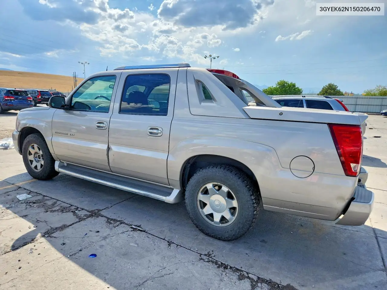 2005 Cadillac Escalade Ext VIN: 3GYEK62N15G206470 Lot: 61554686