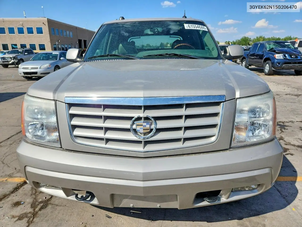 2005 Cadillac Escalade Ext VIN: 3GYEK62N15G206470 Lot: 61554686