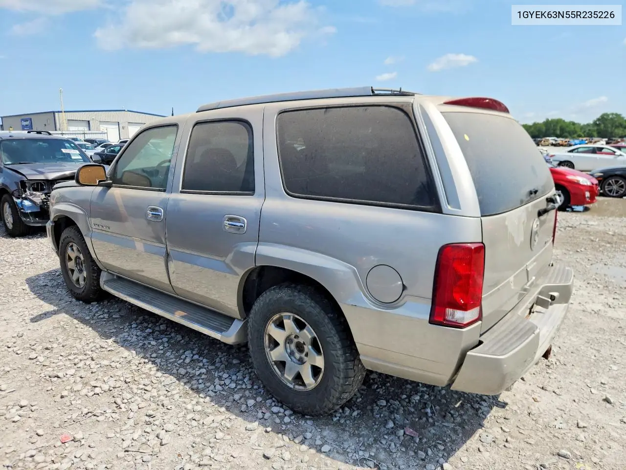 2005 Cadillac Escalade Luxury VIN: 1GYEK63N55R235226 Lot: 61936676