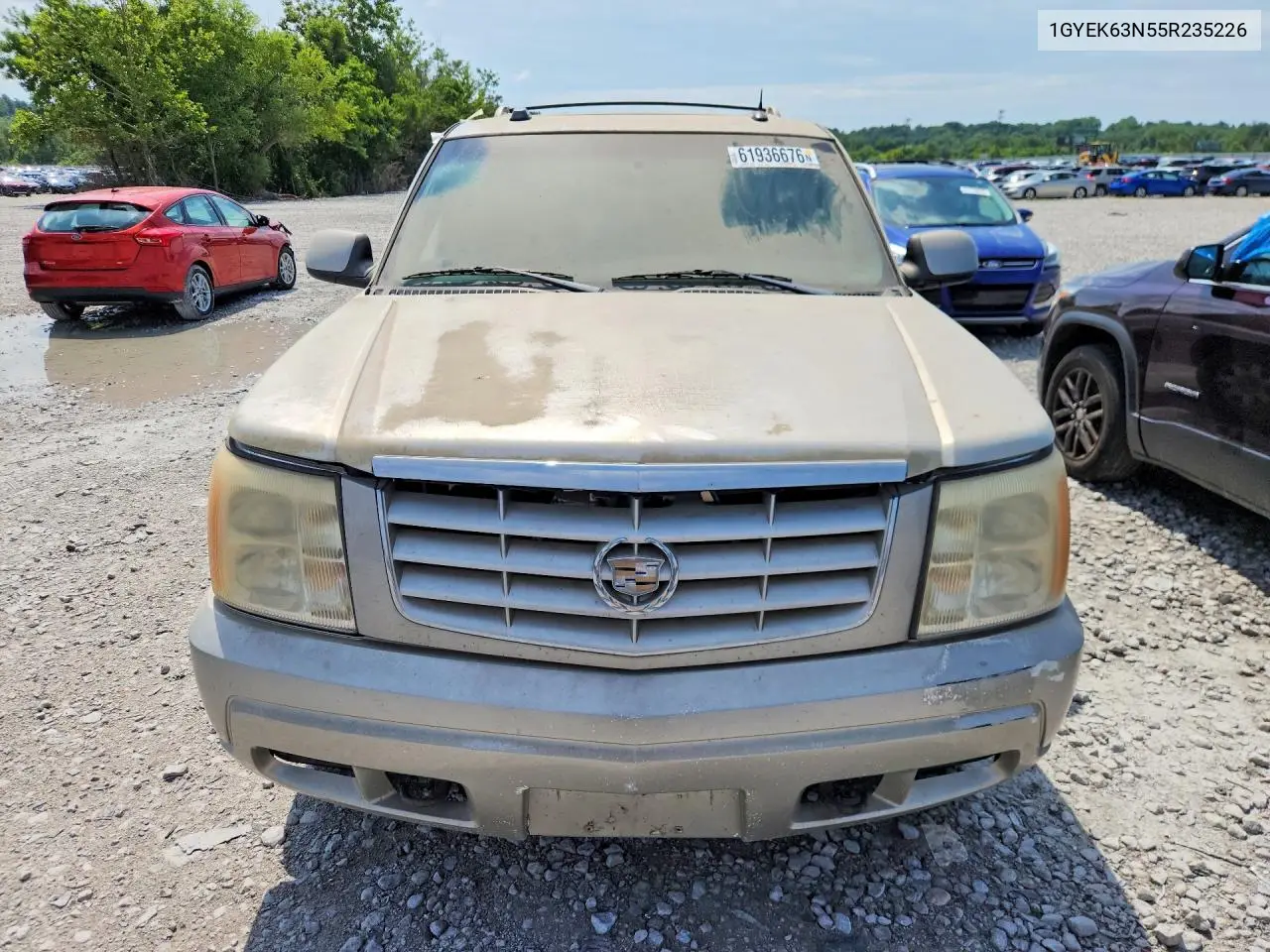 2005 Cadillac Escalade Luxury VIN: 1GYEK63N55R235226 Lot: 61936676