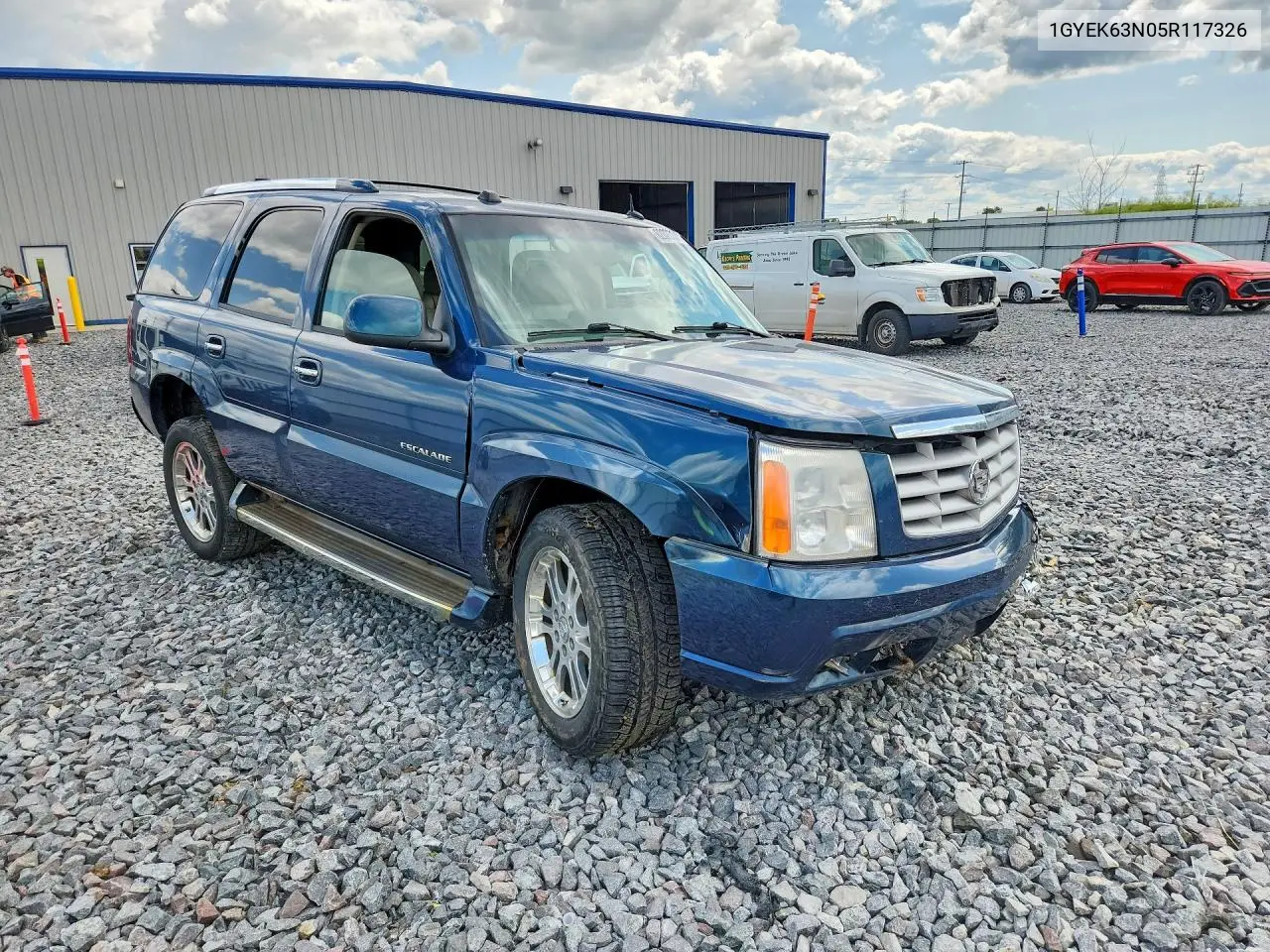 2005 Cadillac Escalade Luxury VIN: 1GYEK63N05R117326 Lot: 62026176